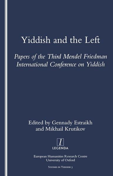 Produktbild: Yiddish and the Left