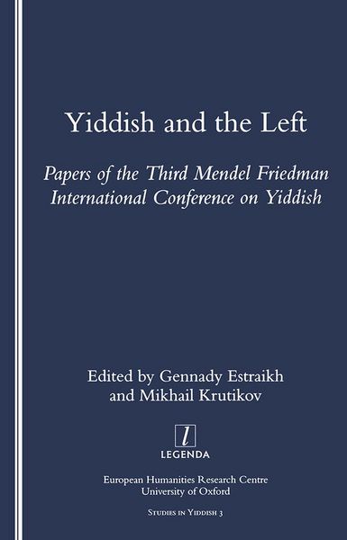 Produktbild: Yiddish and the Left