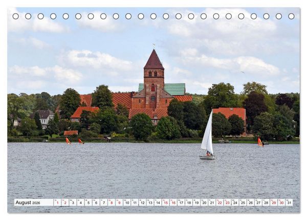 Produktbild: RATZEBURG und M&Ouml;LLN (Tischkalender 2026 DIN A5 quer), CALVENDO Monatskalender