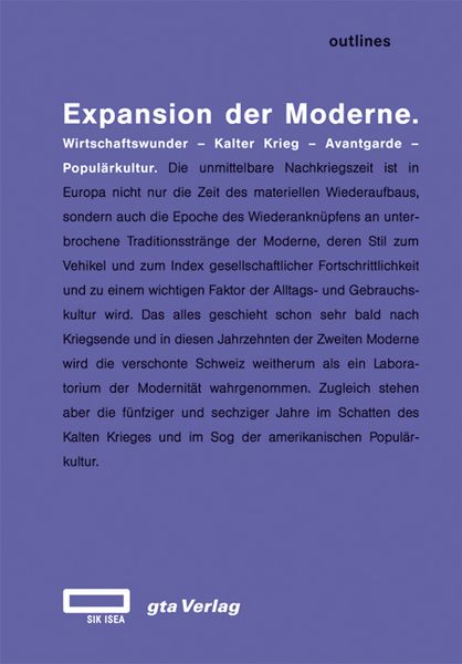 Produktbild: Expansion der Moderne
