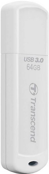 Produktbild: Transcend JetFlash&reg; 730 USB-Stick 64 GB Wei&szlig; TS64GJF730 USB-A (USB 3.2 Gen 1)