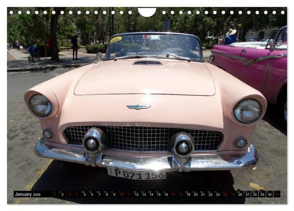 Produktbild: Ford Thunderbird (Wall Calendar 2026 DIN A4 landscape), CALVENDO 12 Month Wall Calendar