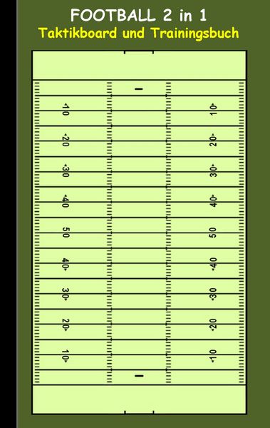 Football 2 in 1 Taktikboard und Trainingsbuch, Taschenbuch von Theo Taane, BoD – Books on Demand, 9783739231464