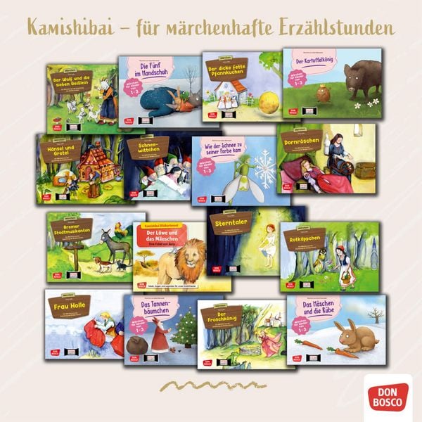 Produktbild: H&auml;nsel und Gretel. Kamishibai Bildkartenset