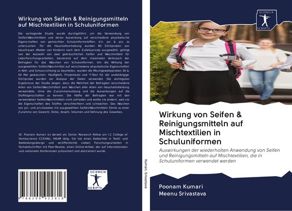 Produktbild: Wirkung von Seifen & Reinigungsmitteln auf Mischtextilien in Schuluniformen