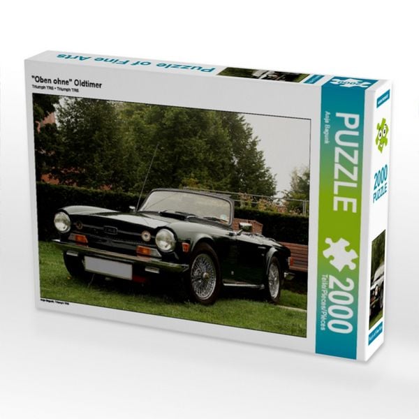 "CALVENDO Puzzle ""Oben ohne"" Oldtimer | 2000 Teile Lege-Größe 90x67cm Foto-Puzzle für glückliche Stunden"