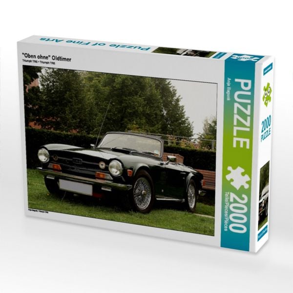 'Oben ohne' Oldtimer (Puzzle)