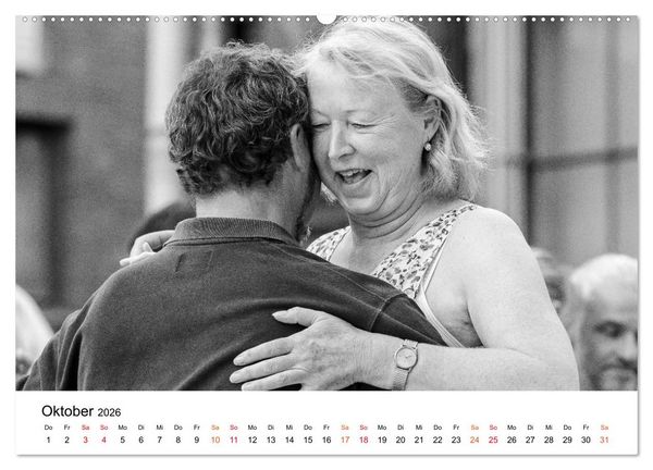 Produktbild: Tango Argentino - Paare beim Tanz auf &ouml;ffentlichen Pl&auml;tzen (Wandkalender 2026 DIN A2 quer), CALVENDO Monatskalender
