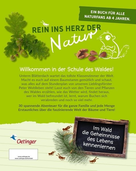 Produktbild: Peter Wohllebens Schule des Waldes
