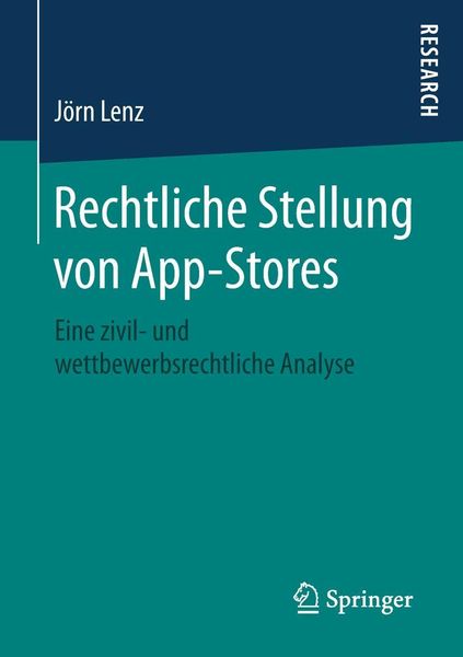 Produktbild: Rechtliche Stellung von App-Stores