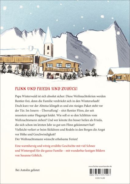 Produktbild: Es d&uuml;st ein Rentier durch den Schnee