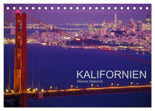 Produktbild: KALIFORNIEN (Tischkalender 2026 DIN A5 quer), CALVENDO Monatskalender