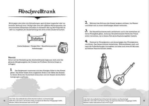 Produktbild: Das inoffizielle Harry-Potter-Buch der Zauberei
