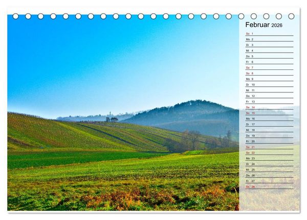 Produktbild: Hohenlohe - Natur und Altstadt (Tischkalender 2026 DIN A5 quer), CALVENDO Monatskalender