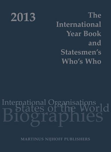 Produktbild: The International Year Book and Statesmen's Who's Who with Access Code