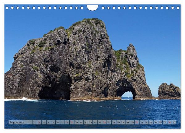 Produktbild: Kia ora, Aotearoa - Wunderbares Neuseeland (Wandkalender 2026 DIN A4 quer), CALVENDO Monatskalender