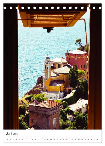 Produktbild: Italien - Von den Alpen bis zum Mittelmeer. (Tischkalender 2026 DIN A5 hoch), CALVENDO Monatskalender