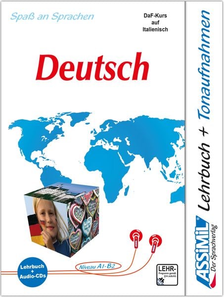 Produktbild: ASSiMiL Il Tedesco - Deutschkurs in italienischer Sprache - Audio-Sprachkurs - Niveau A1-B2