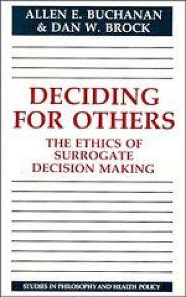 Produktbild: Deciding for Others