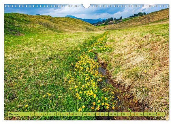 Produktbild: Die Buckelwiesen im Oberen Isartal (Wandkalender 2026 DIN A3 quer), CALVENDO Monatskalender
