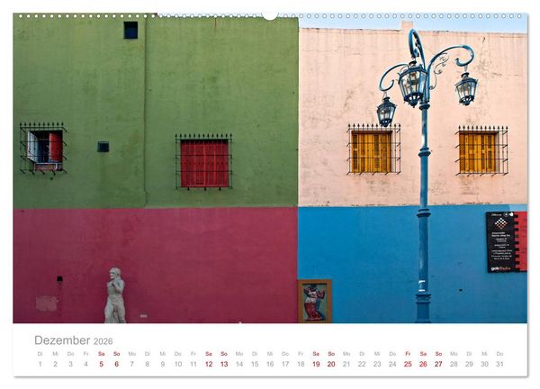 Produktbild: Geliebtes Buenos Aires (Wandkalender 2026 DIN A2 quer), CALVENDO Monatskalender