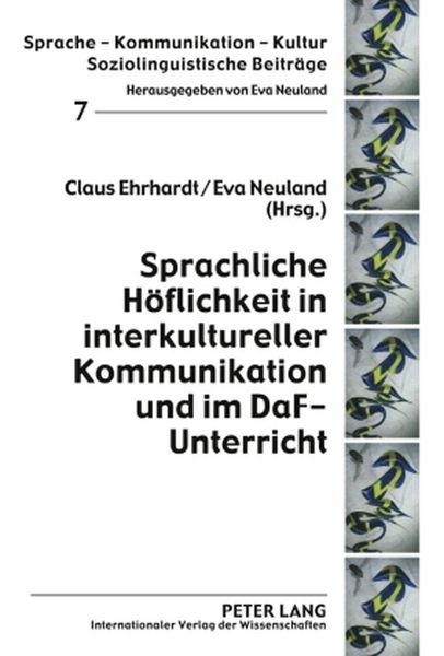 Produktbild: Sprachliche H&ouml;flichkeit in interkultureller Kommunikation und im DaF-Unterricht