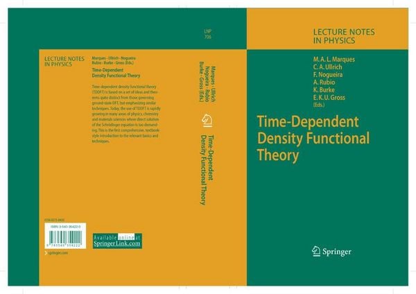 Produktbild: Time-Dependent Density Functional Theory