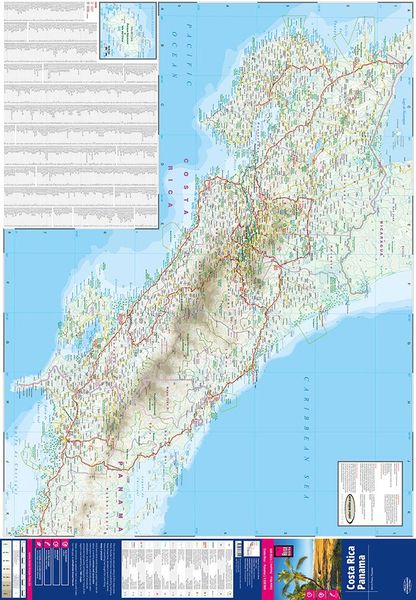 Reise Know-How Landkarte Costa Rica, Panama (1:550.000)
