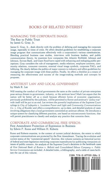 Produktbild: Corporate Pacs and Federal Campaign Financing Laws