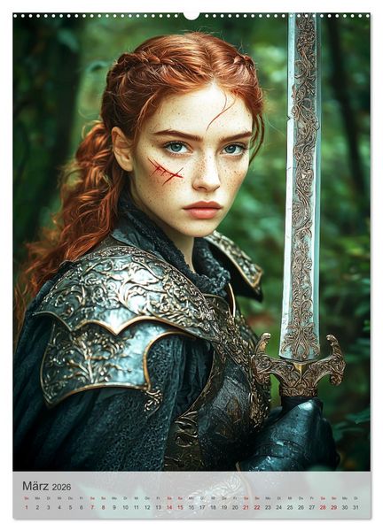 Produktbild: Cosplay Girls Extreme (hochwertiger Premium Wandkalender 2026 DIN A2 hoch), Kunstdruck in Hochglanz