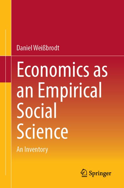 Produktbild: Economics as an Empirical Social Science