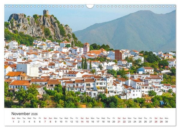 Produktbild: Andalusia (Wall Calendar 2026 DIN A3 landscape), CALVENDO 12 Month Wall Calendar