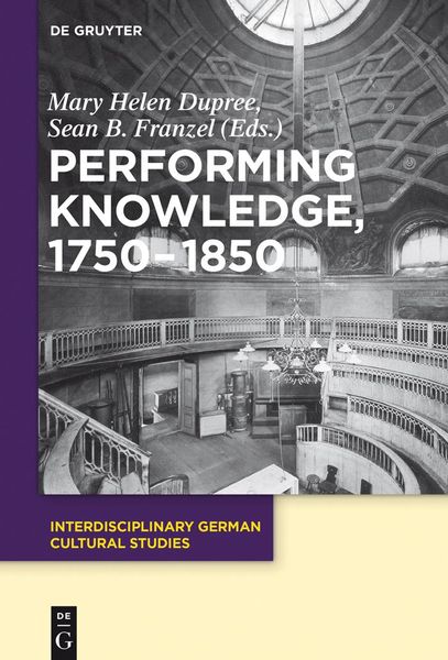 Produktbild: Performing Knowledge, 1750-1850