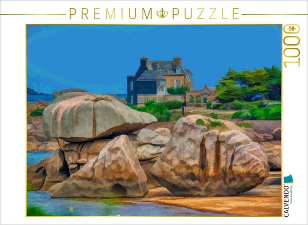 Produktbild: CALVENDO Puzzle Cap Frehel | 1000 Teile Lege-Gr&ouml;&szlig;e 64x48cm Foto-Puzzle f&uuml;r gl&uuml;ckliche Stunden