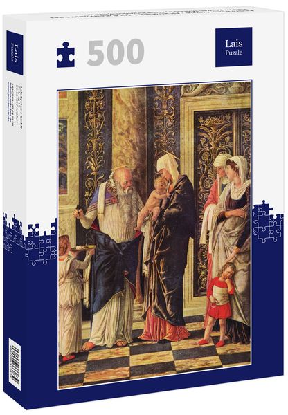 Produktbild: Lais Puzzle Andrea Mantegna - Altarretabel der Palastkapelle des Herzogs von Mantua,  Beschneidung Christi 500 Teile