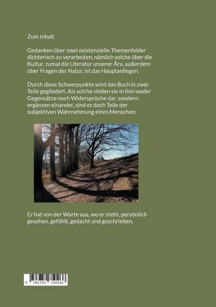 Produktbild: Gedichte &uuml;ber Kultur und Natur