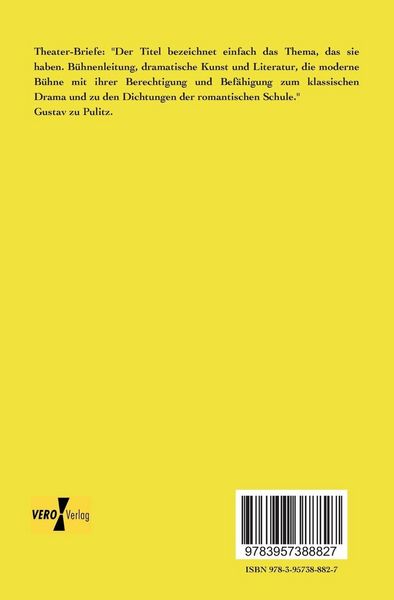 Produktbild: Theater-Briefe