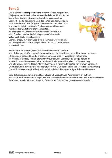 Produktbild: Trompeten Fuchs Band 2