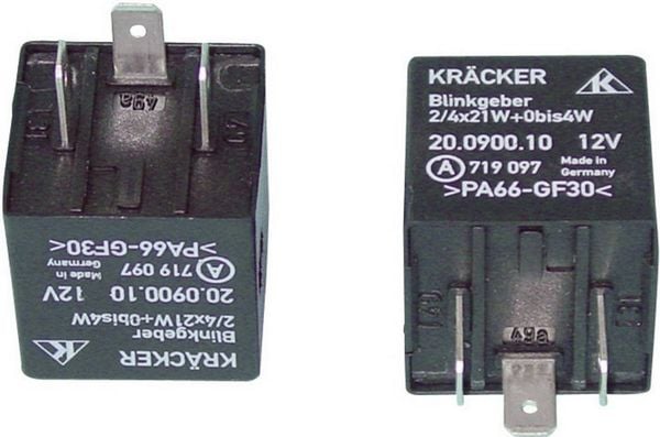 Produktbild: Kr&auml;cker 20.0900.10 Kfz-Relais 12 V/DC 20A 1 Schlie&szlig;er