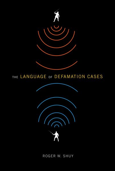 Produktbild: The Language of Defamation Cases