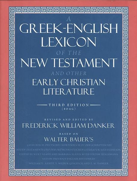 Produktbild: A Greek-English Lexicon of the New Testament and Other Early Christian Literature