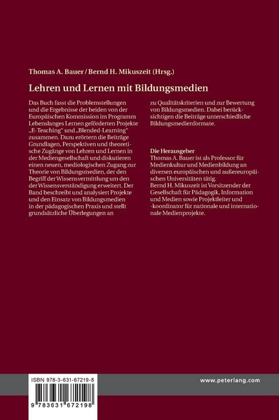 Produktbild: Lehren und Lernen mit Bildungsmedien