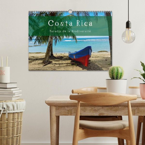 Produktbild: Costa Rica Paradis de la Biodiversit&eacute; (Calendrier mural 2026 DIN A3 vertical), CALVENDO calendrier mensuel