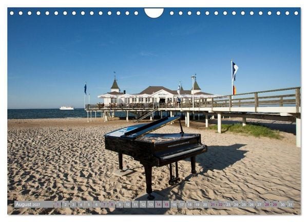 Produktbild: Usedom - Perle an der Ostsee (Wandkalender 2027 DIN A4 quer), CALVENDO Monatskalender