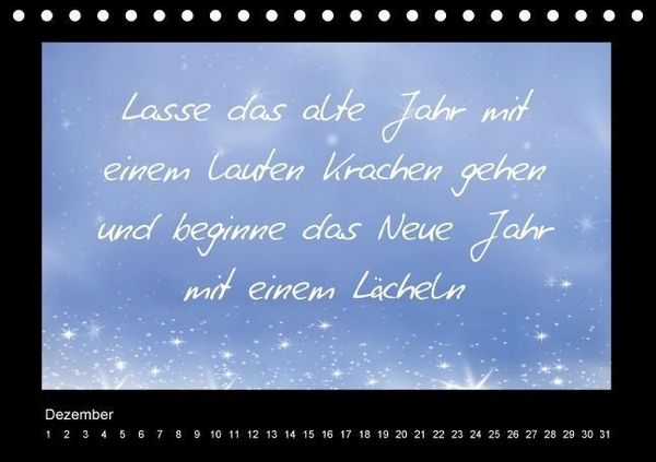 Produktbild: Monatsspr&uuml;che (Tischkalender immerw&auml;hrend DIN A5 quer)