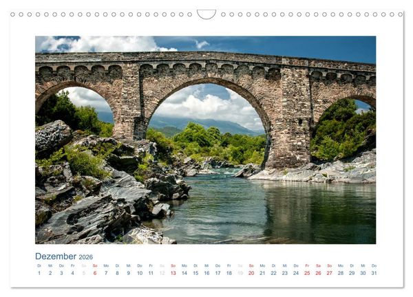 Produktbild: Korsika 2026 (Wandkalender 2026 DIN A3 quer), CALVENDO Monatskalender