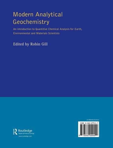 Produktbild: Modern Analytical Geochemistry