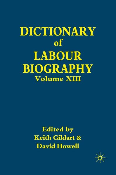 Produktbild: Dictionary of Labour Biography