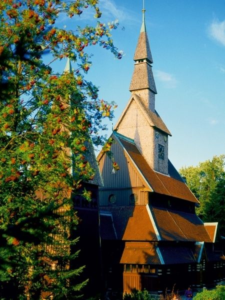 Produktbild: CALVENDO Puzzle Stabkirche Hahnenklee | 1000 Teile Lege-Gr&ouml;&szlig;e 64x48cm Foto-Puzzle f&uuml;r gl&uuml;ckliche Stunden