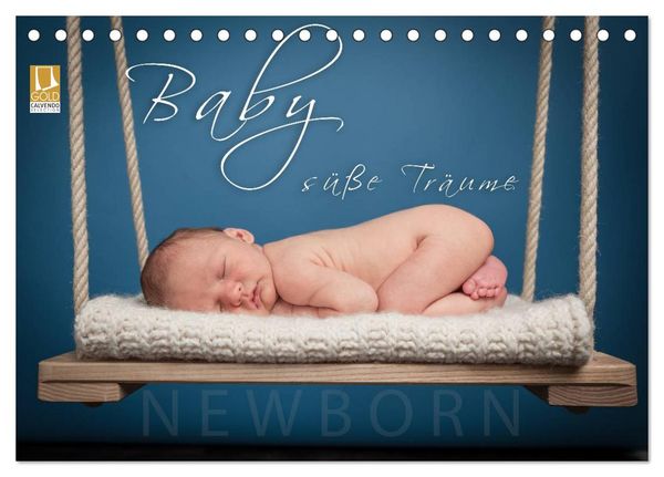 Baby - süße Träume (Tischkalender 2026 DIN A5 quer), CALVENDO Monatskalender